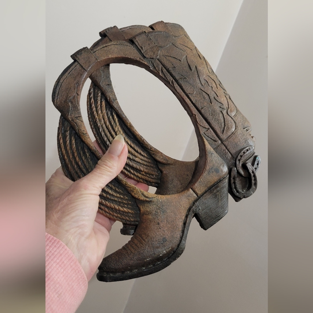Rustic Western Boot Wall Decor